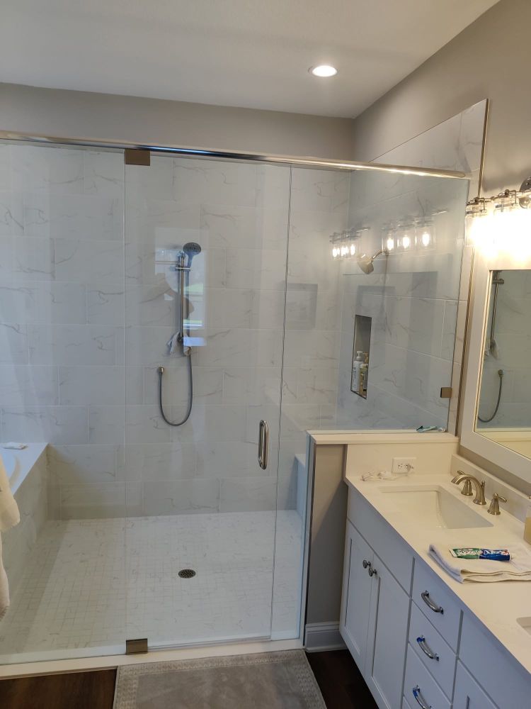 Clean shower